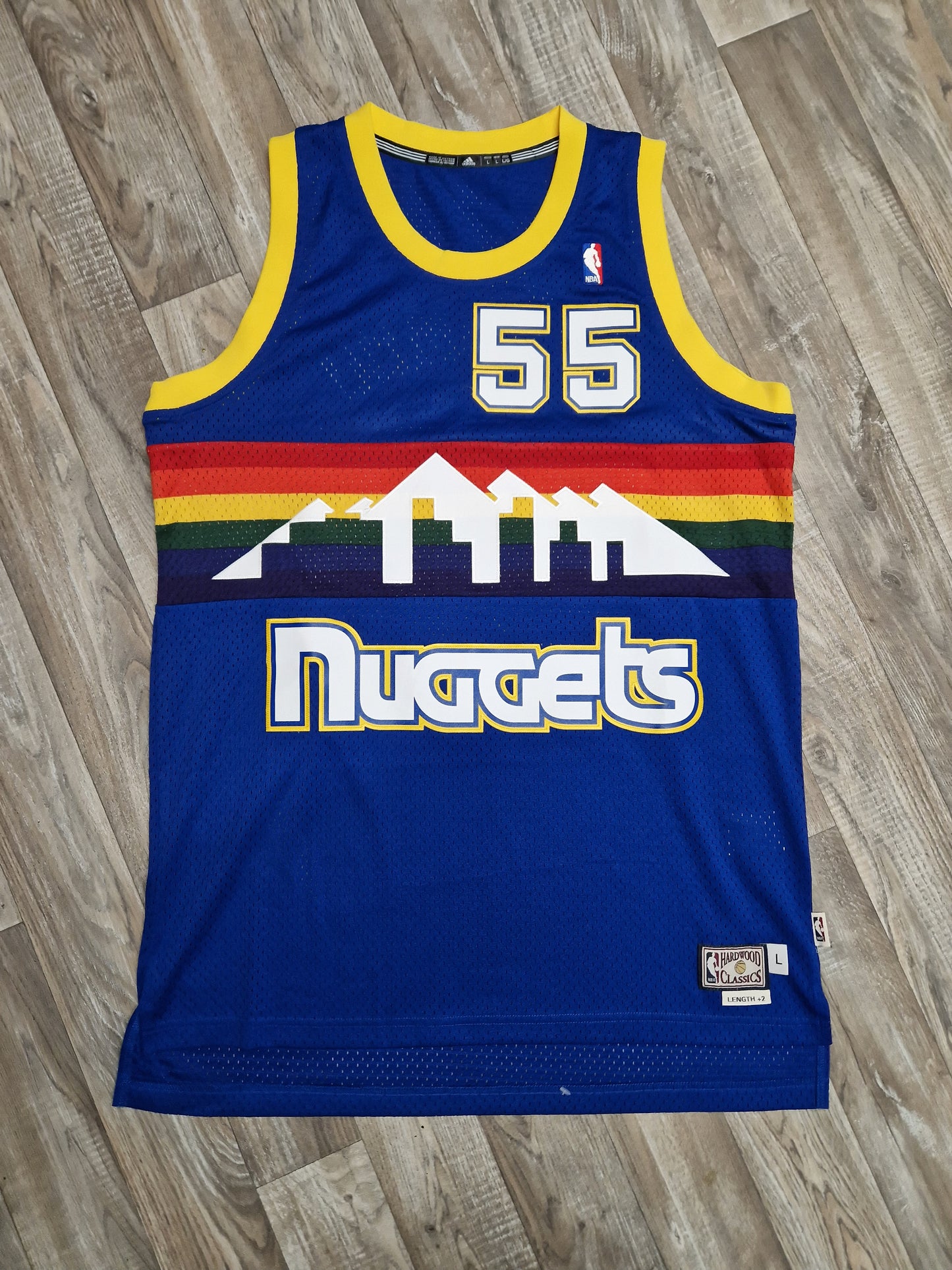 Dikembe Mutombo Denver Nuggets Jersey Size Large