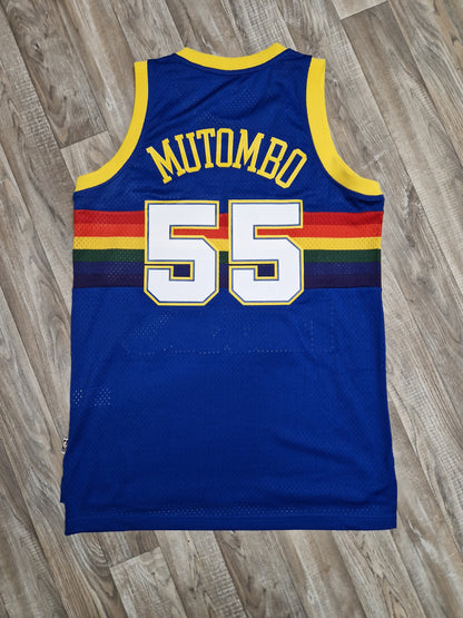 Dikembe Mutombo Denver Nuggets Jersey Size Large