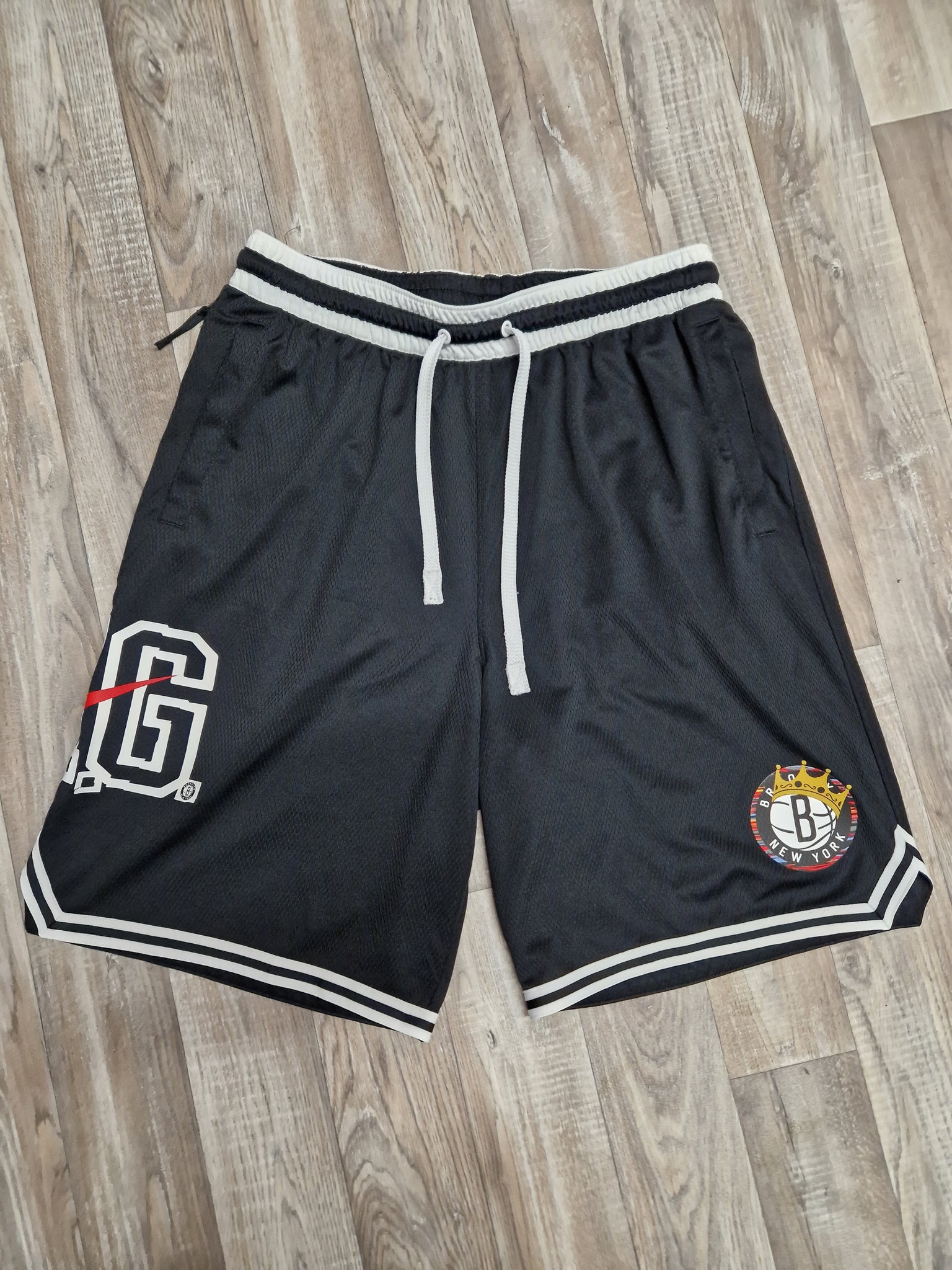 Brooklyn Nets Biggie Shorts Size Large The Throwback Store