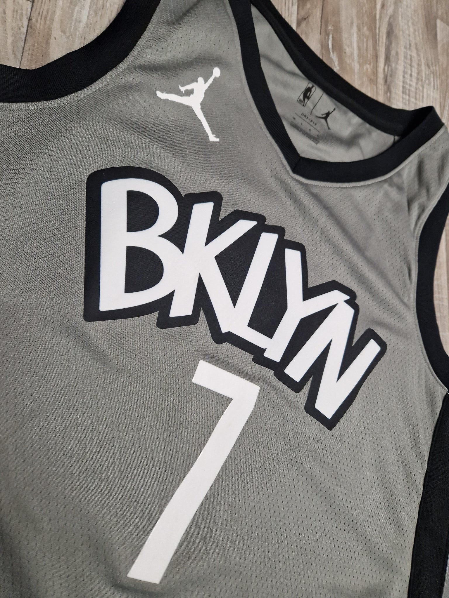 Kevin Durant Brooklyn Nets Jersey Size Large The Throwback