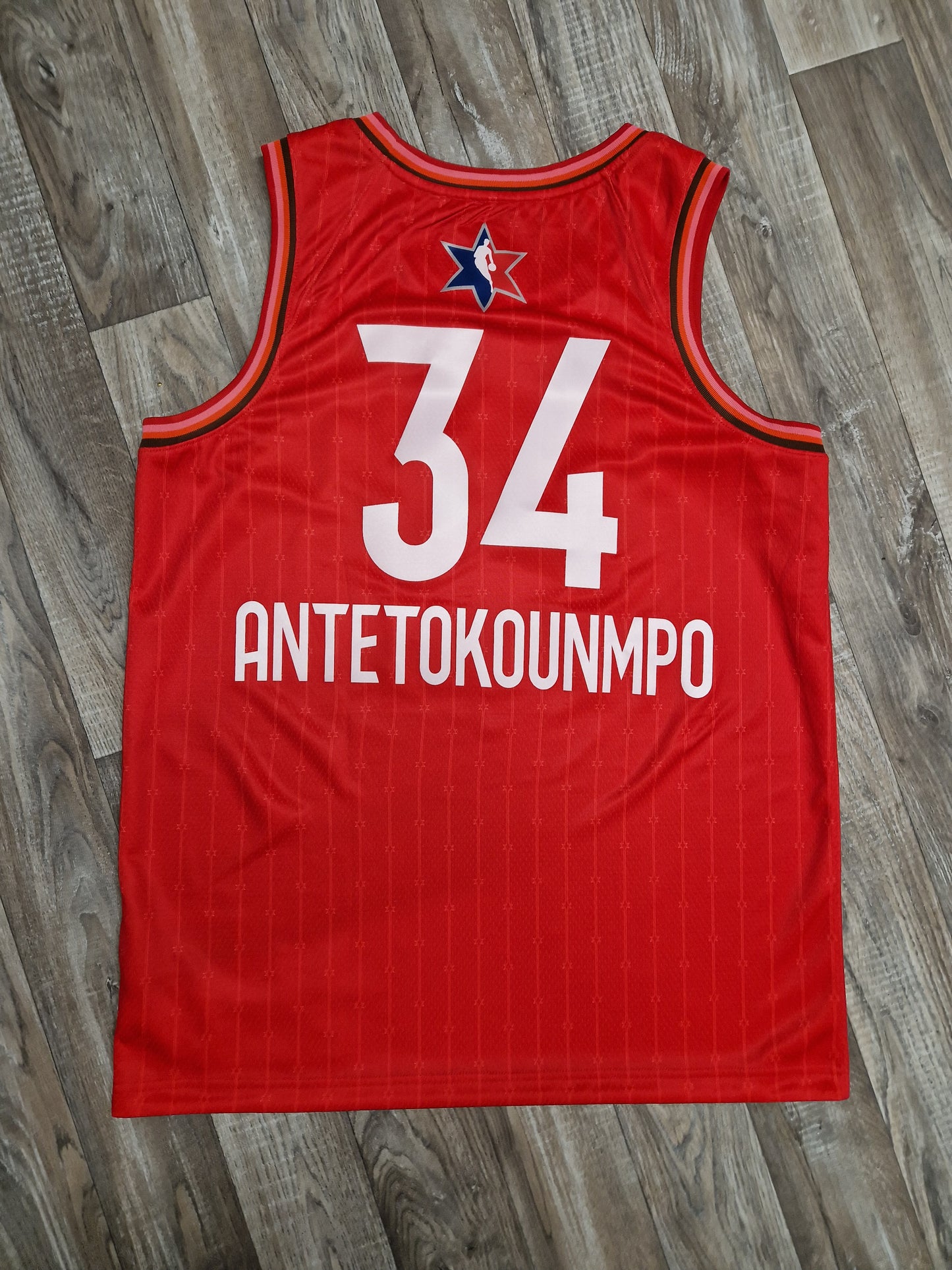 Giannis Antetokounmpo NBA All Star 2020 Jersey Size Large
