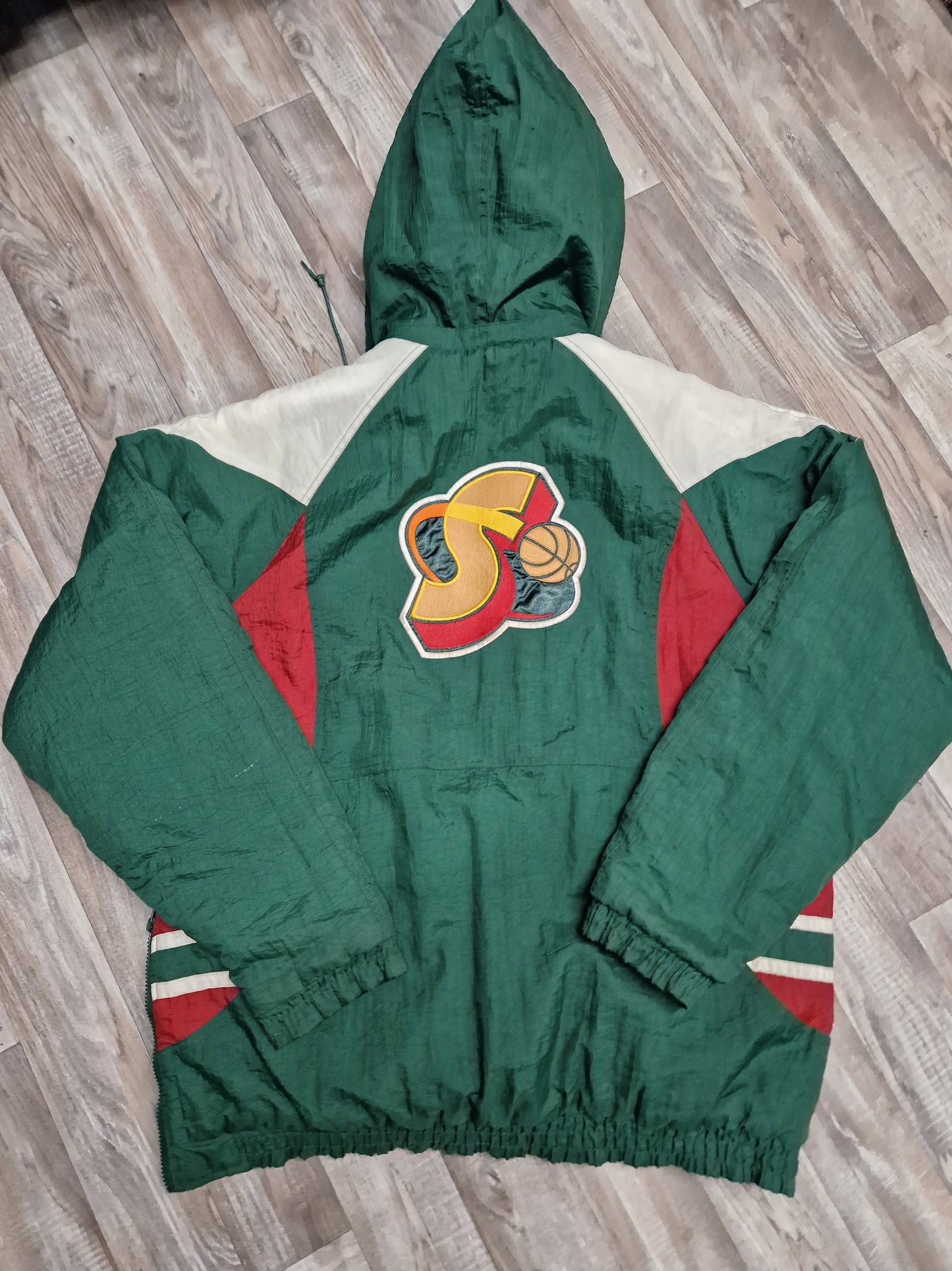 Seattle Supersonics Jacket Size Large