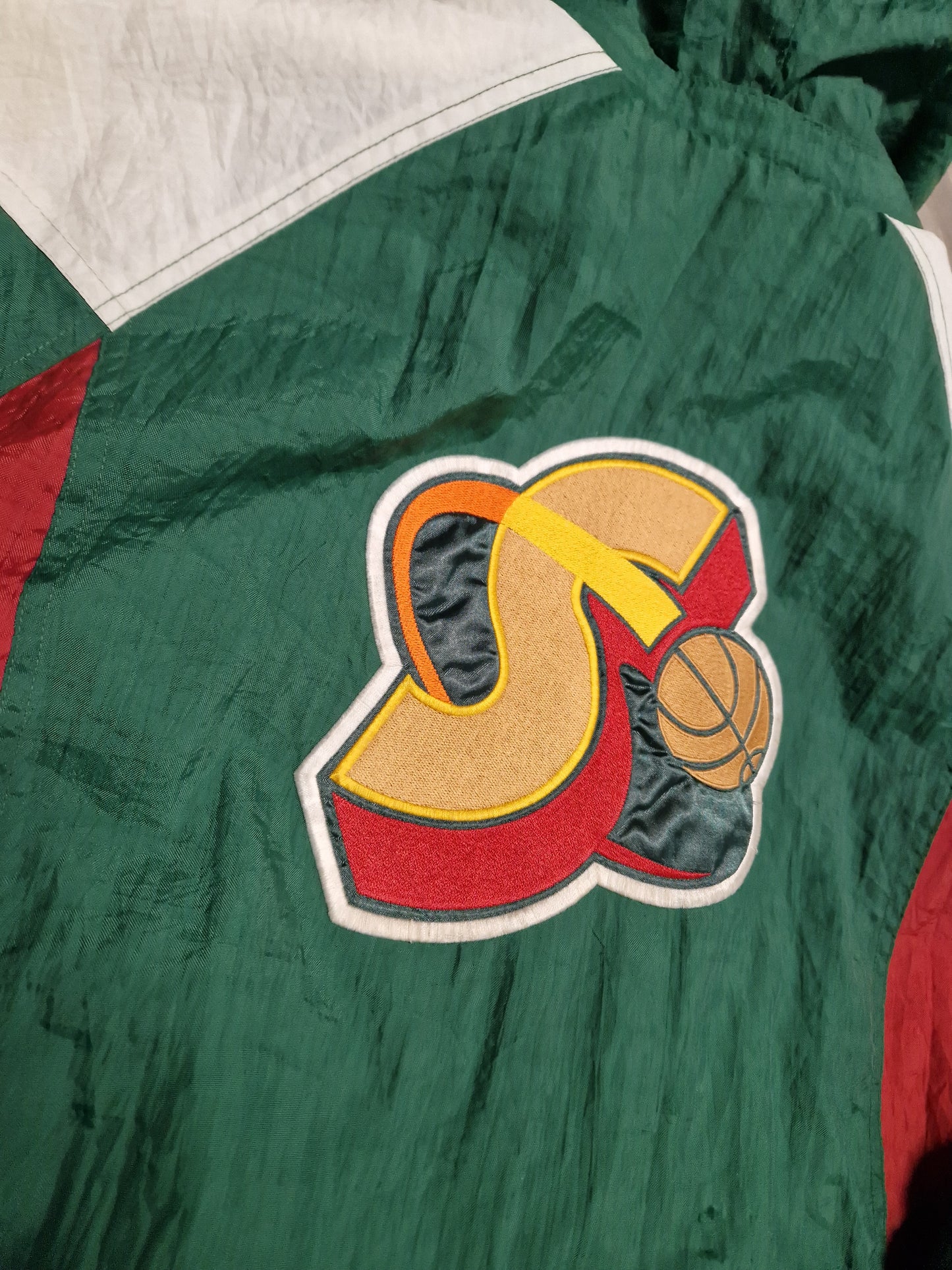 Seattle Supersonics Jacket Size Large