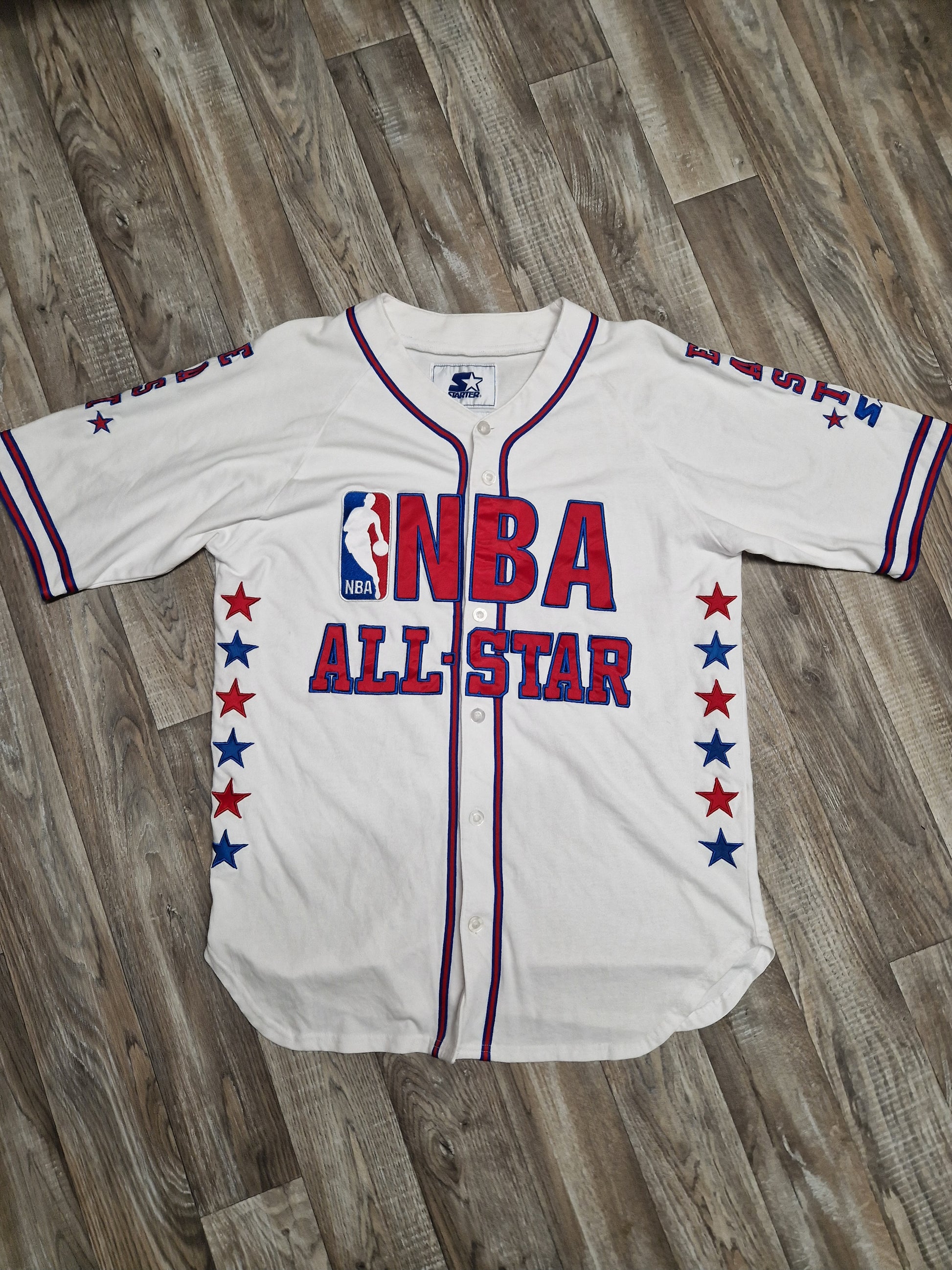 Nba Warmer R NBA All Star Warm Up Size Medium – The Throwback Store