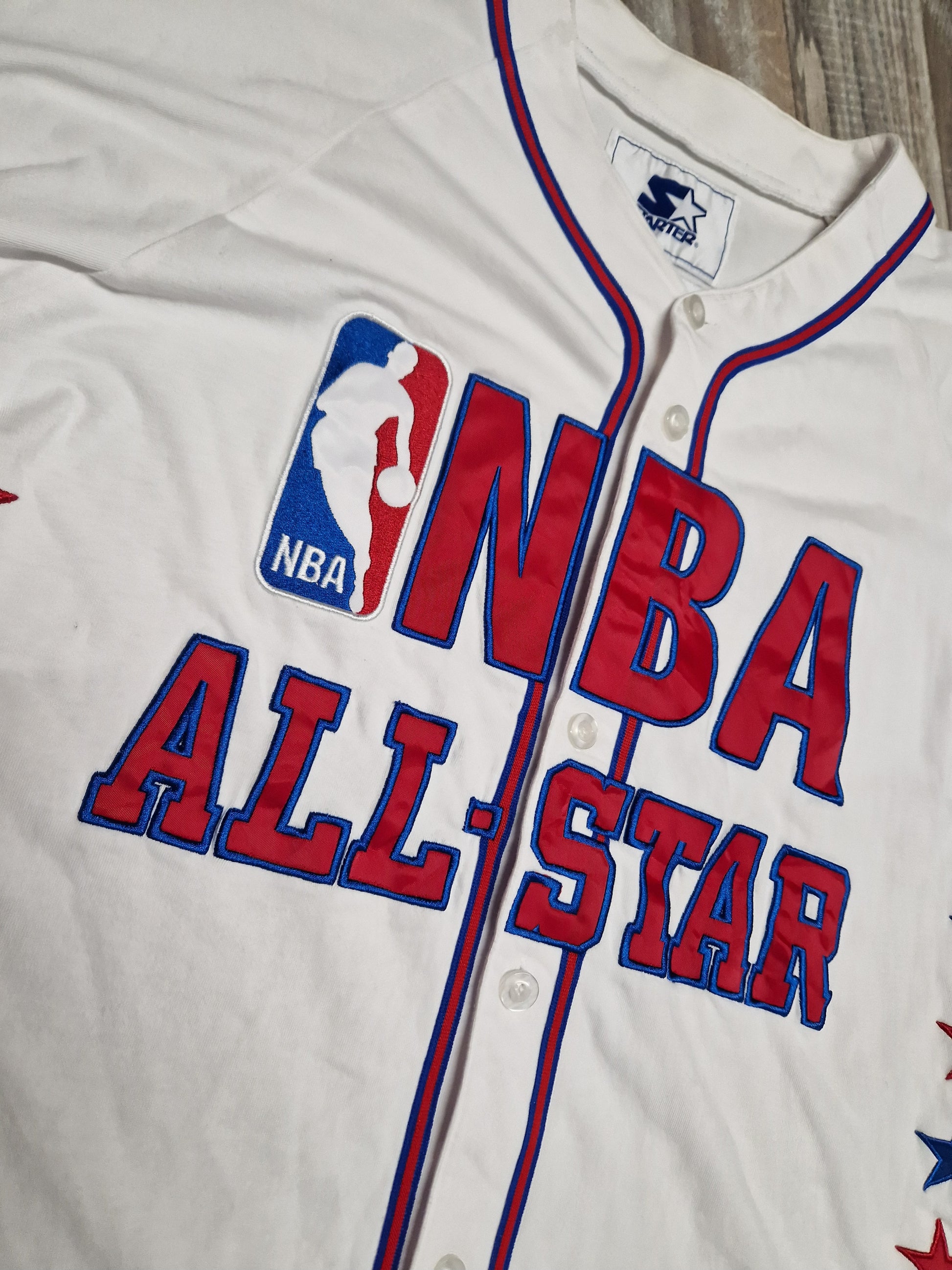 Nba Warmer R NBA All Star Warm Up Size Medium – The Throwback Store