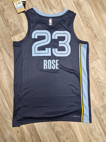 Derrick Rose Memphis Grizzlies Jersey Size Medium