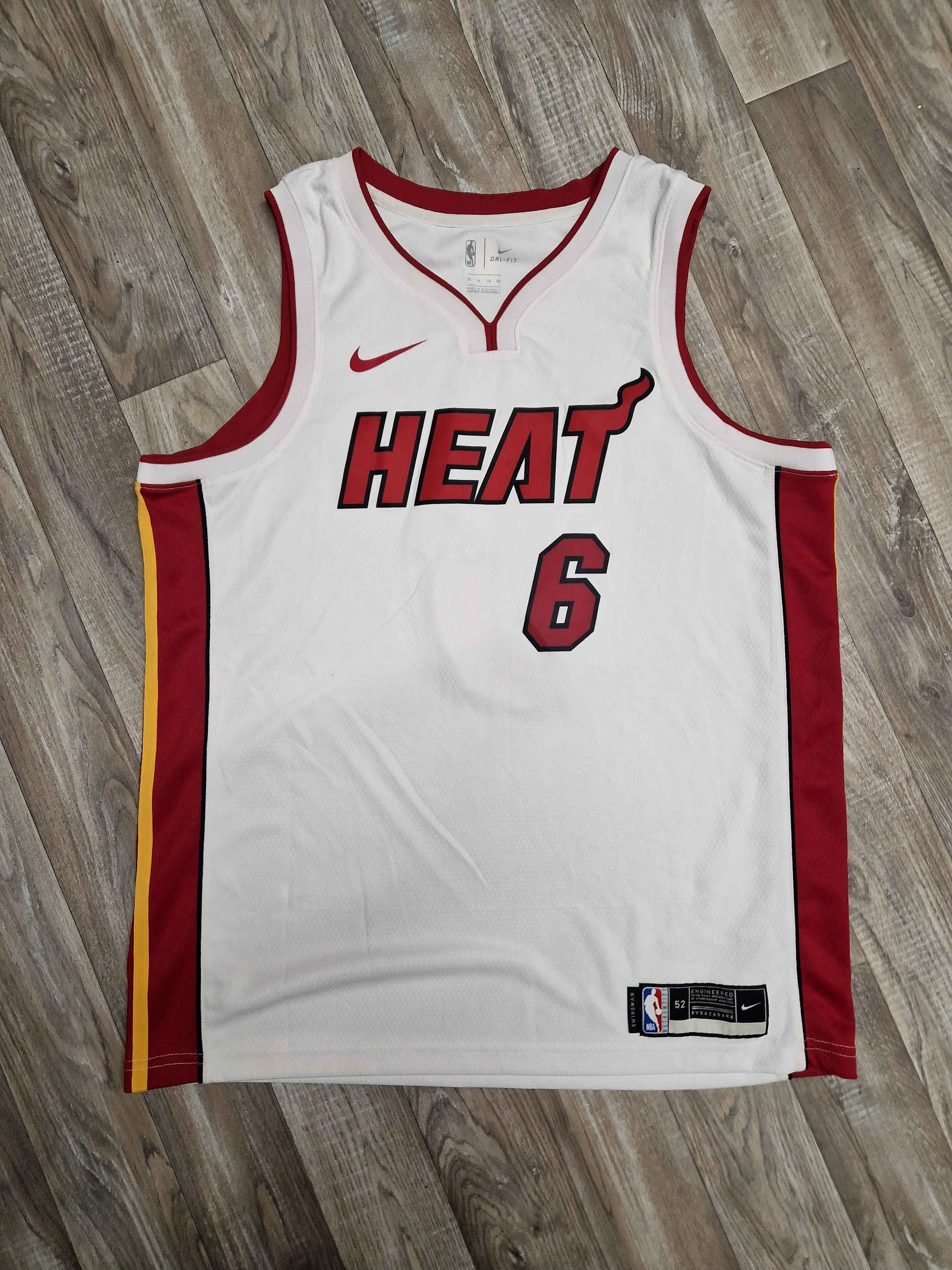 LeBron James Miami Heat KING JAMES Jersey Size XL