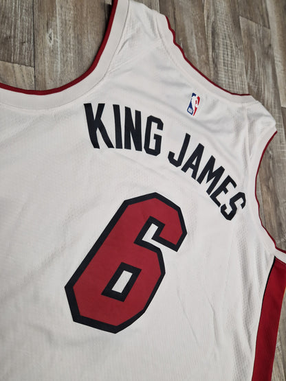 LeBron James Miami Heat "KING JAMES" Jersey Size XL