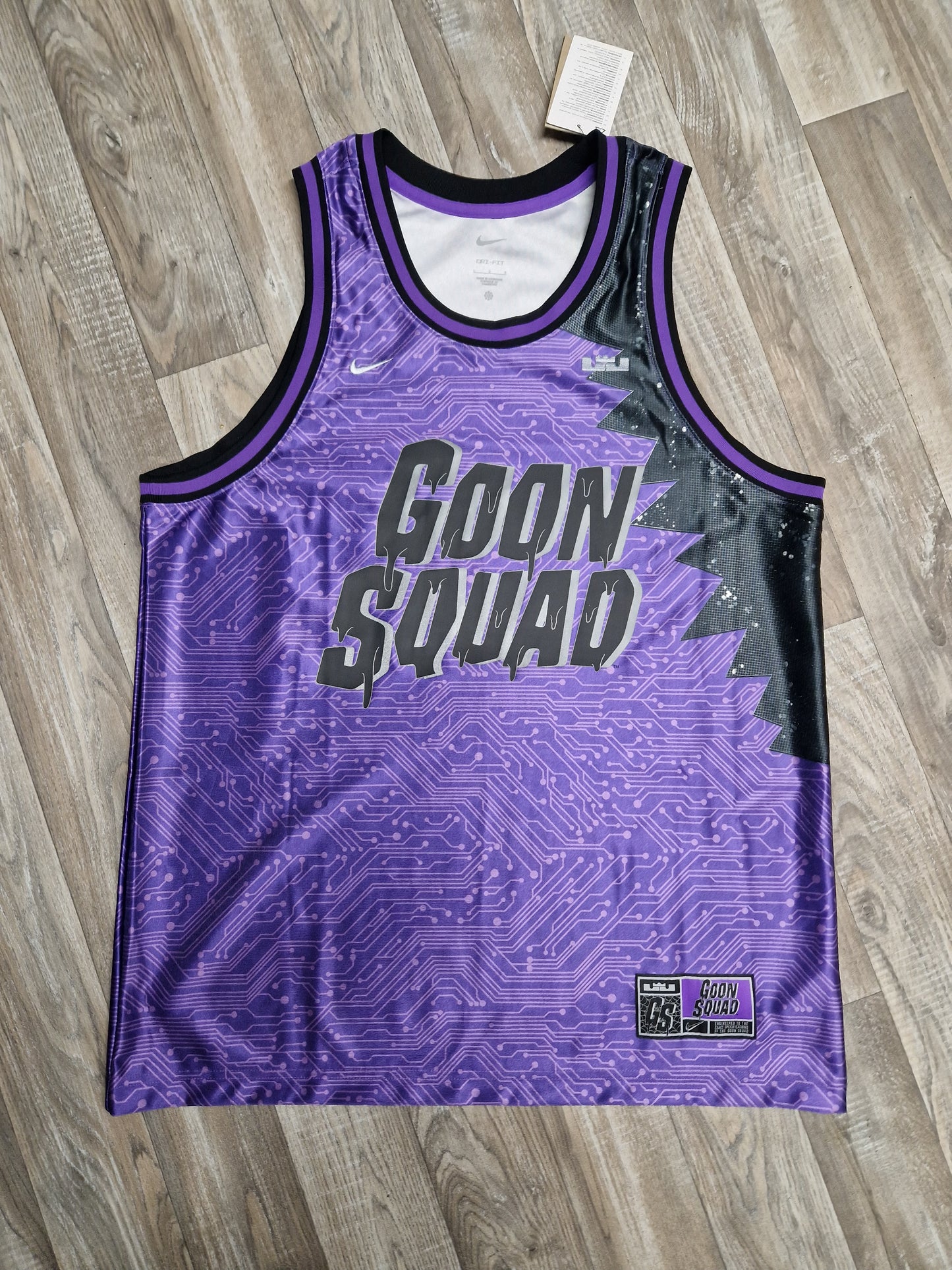 Goon Squad Space Jam Jersey Size Large