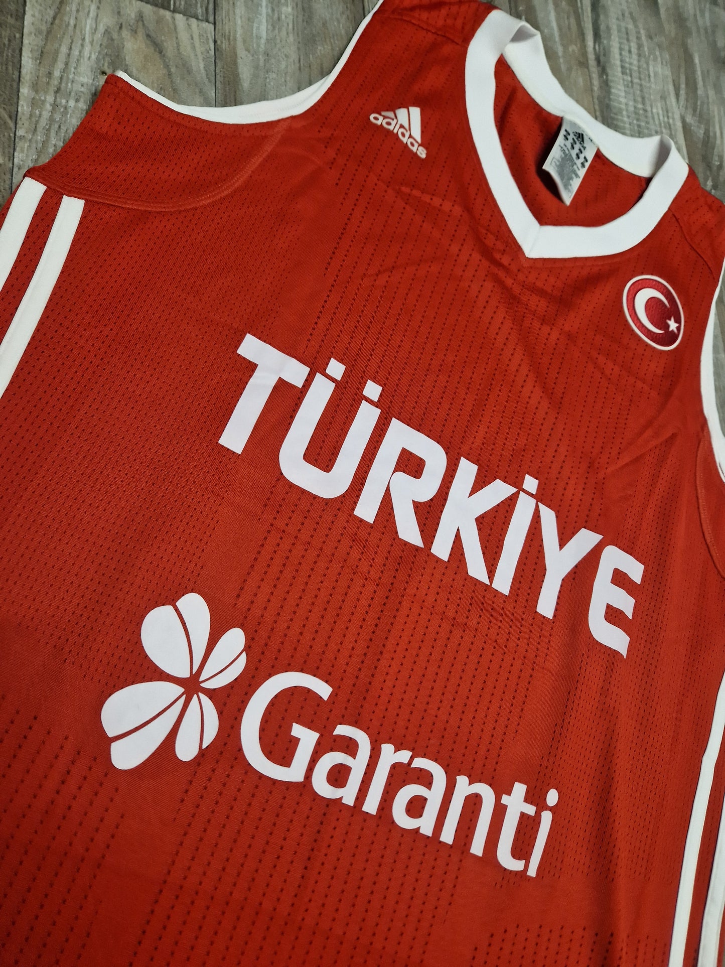 Turkey Basketball Jersey Size Medium