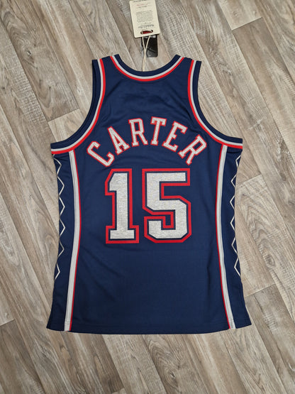 Vince Carter Authentic New Jersey Nets Jersey Size Medium