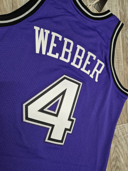 Chris Webber Authentic Sacramento Kings Jersey Size Medium