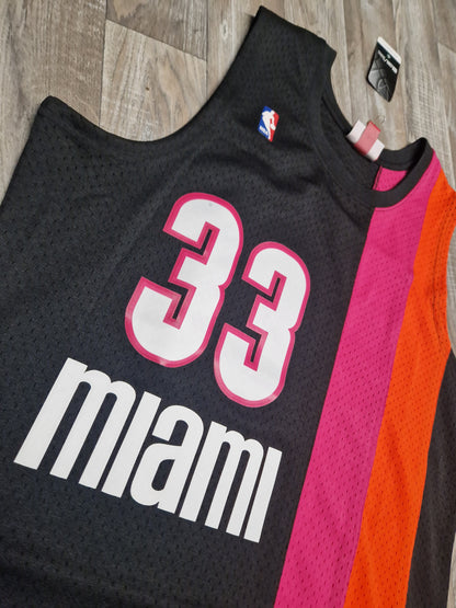 Alonzo Mourning Miami Heat Jersey Size Large