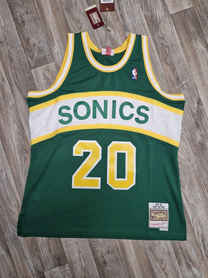 Gary Payton Seattle Supersonics Jersey Size XL