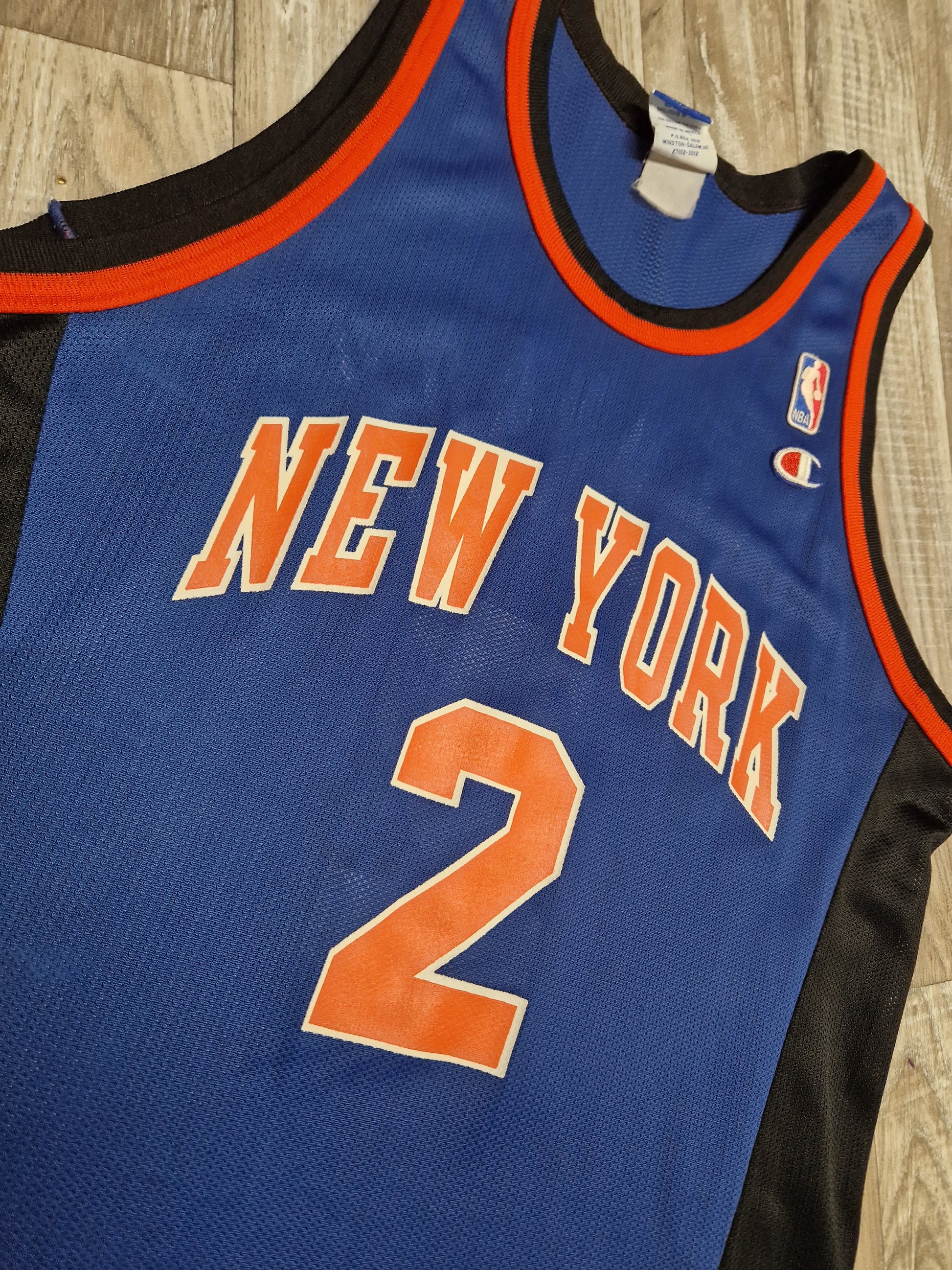 Larry Johnson New York Knicks Jersey Size Large The Throwback Store