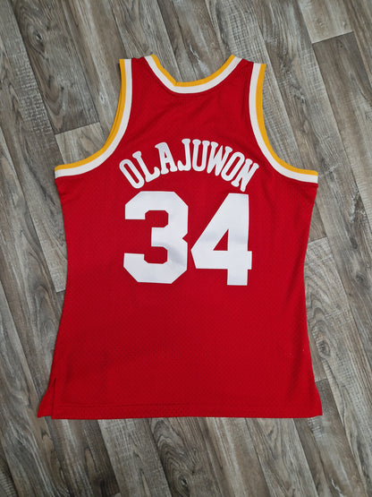 Hakeem Olajuwon Houston Rockets Jersey Size Large