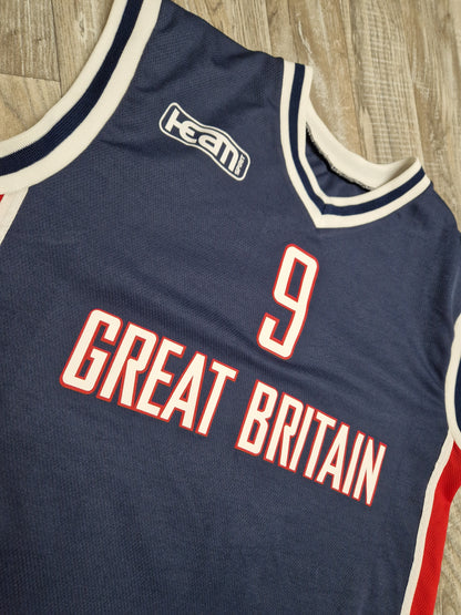 Luol Deng Great Britain Jersey Size Large