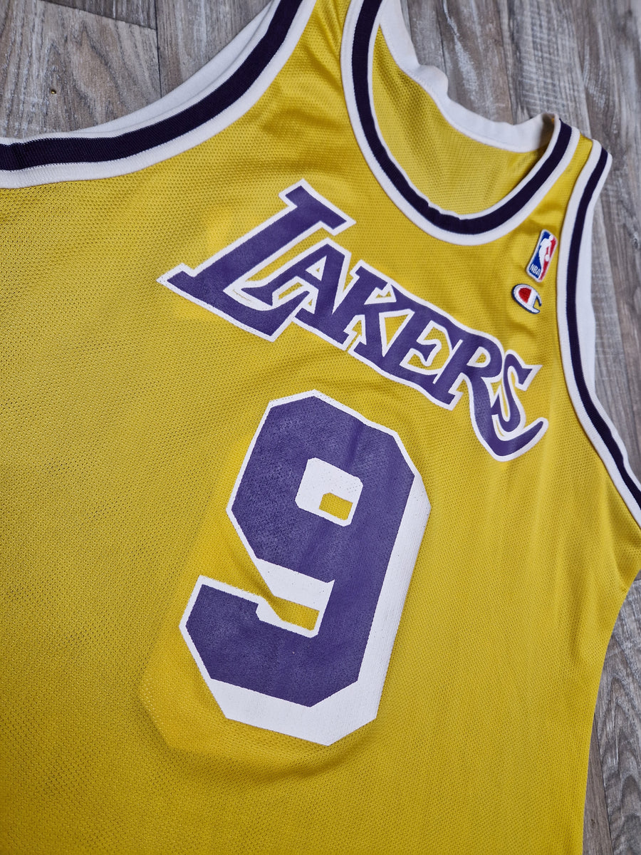 🏀 Nick Van Exel Los Angeles Lakers Jersey Size Large – The Throwback ...