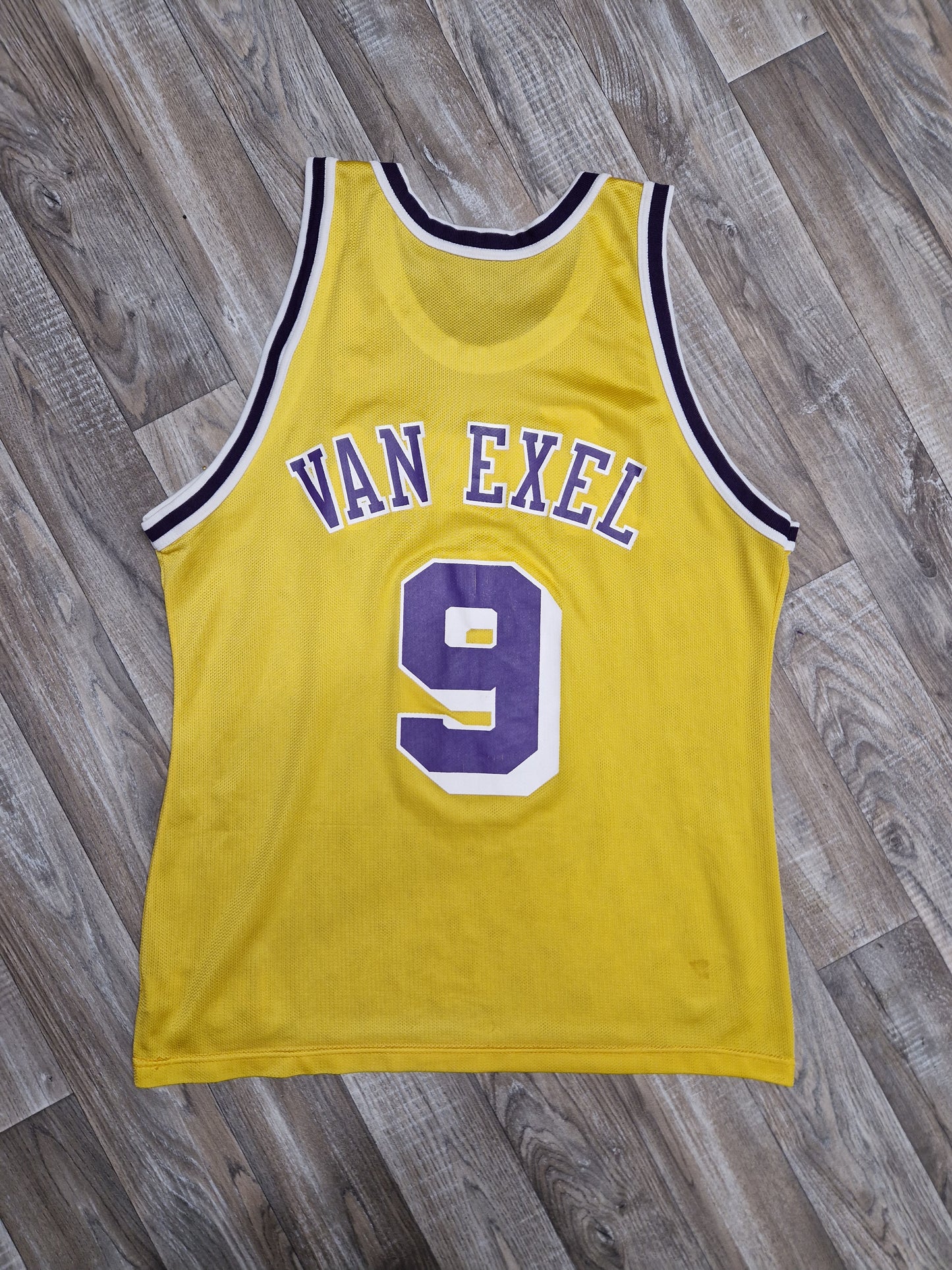 Nick Van Exel Los Angeles Lakers Jersey Size Large