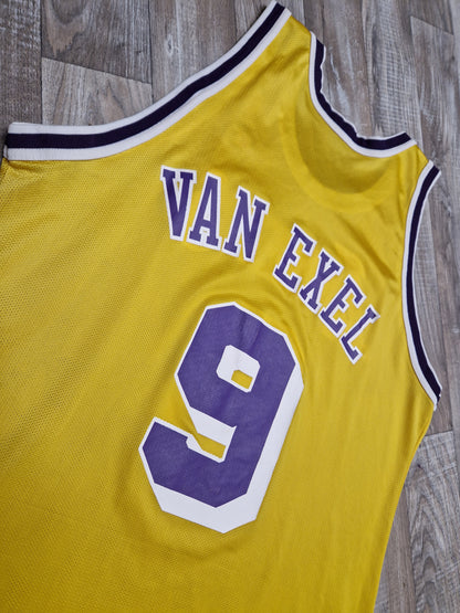 Nick Van Exel Los Angeles Lakers Jersey Size Large