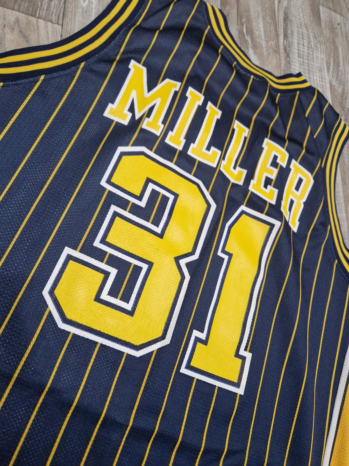 Reggie Miller Indiana Pacers Jersey Size Large
