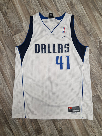 Dirk Nowitzki Dallas Mavericks Jersey Size Large