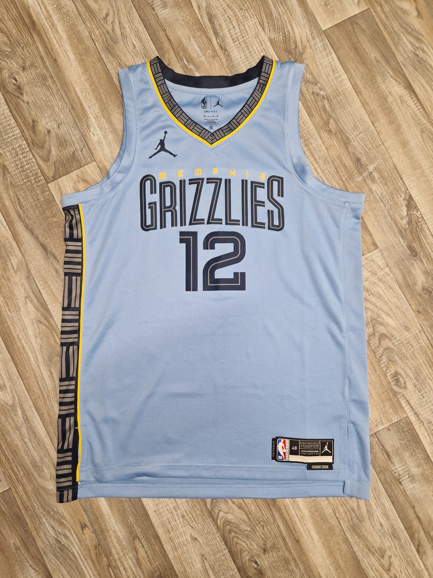 Ja Morant Memphis Grizzlies Jersey Size Large