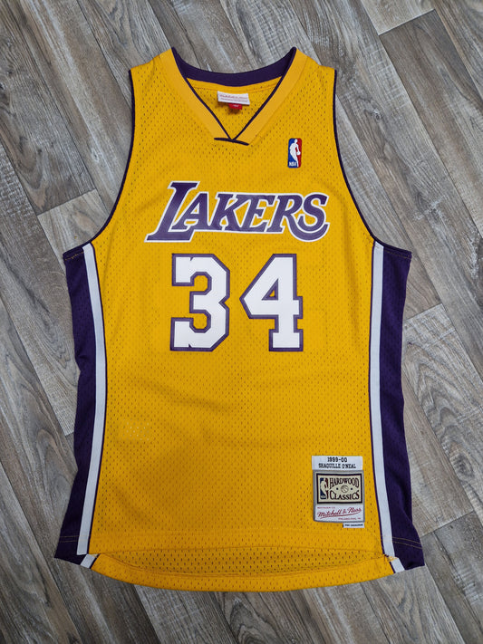 Shaquille O'Neal First Generation Los Angeles Lakers Jersey Size Medium