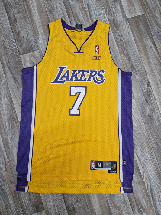 Lamar Odom Los Angeles Lakers Jersey Size Medium