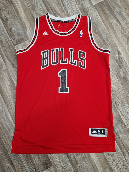 Derrick Rose Chicago Bulls Jersey Size Large