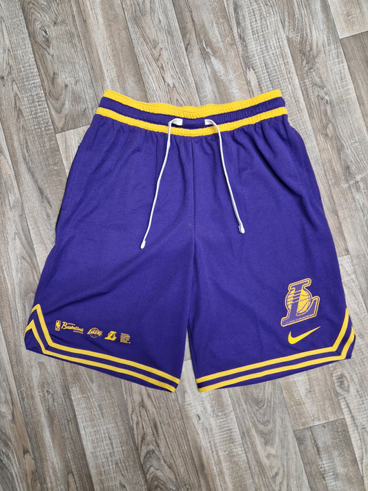 Los Angeles Lakers Shorts Size Medium