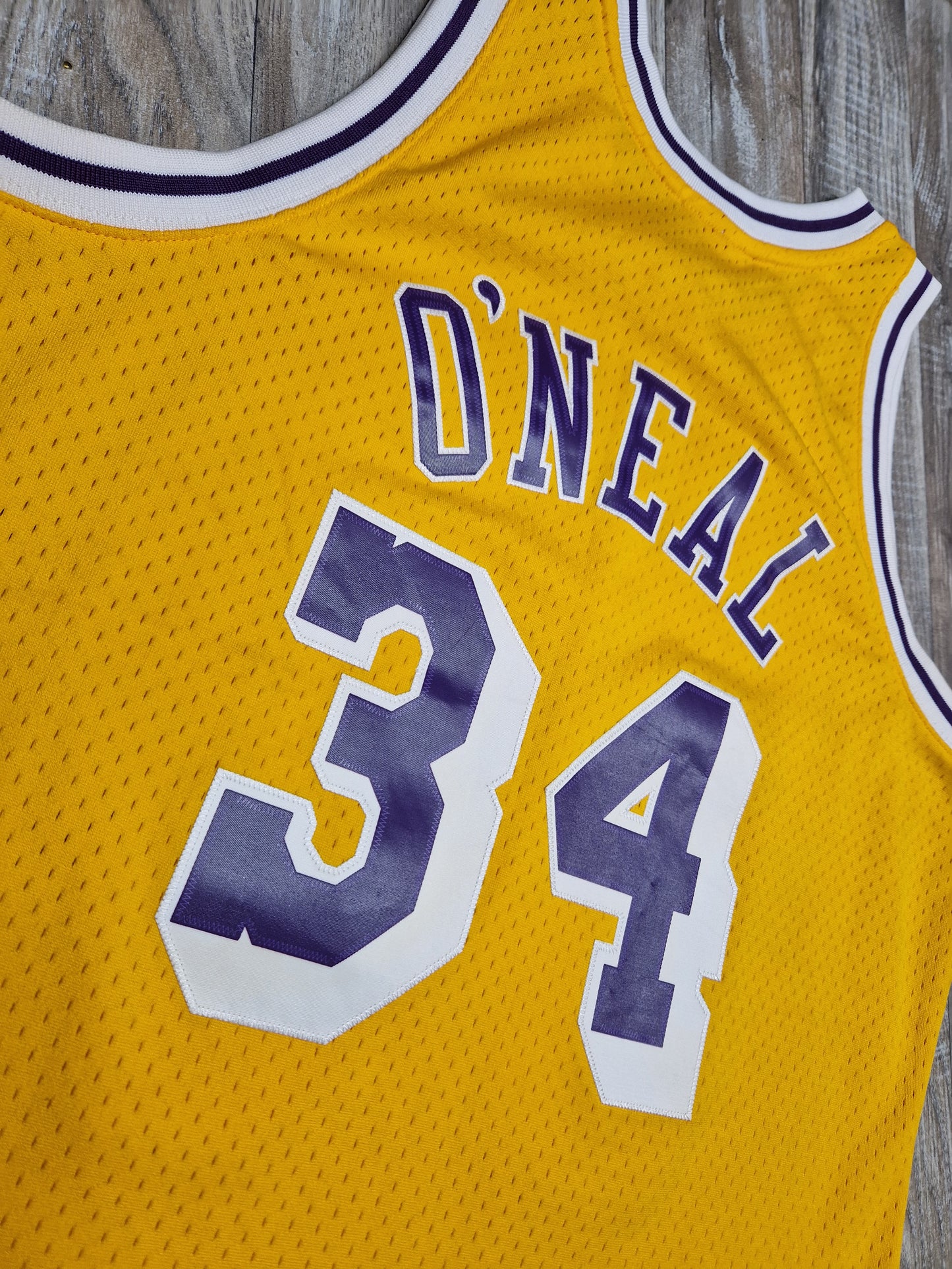 Shaquille O'Neal First Generation Los Angeles Lakers Jersey Size Large