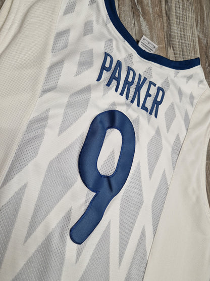 Tony Parker Authentic France Basketball Jersey Size XL