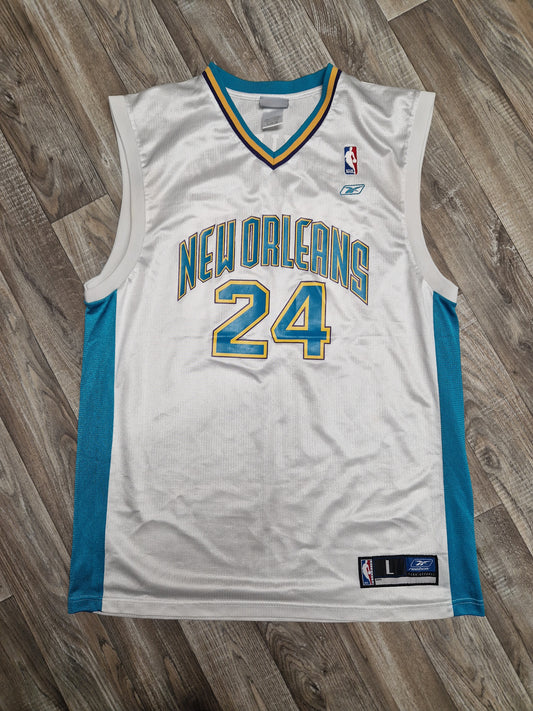 Jamal Mashburn New Orleans Hornets Jersey Size Large