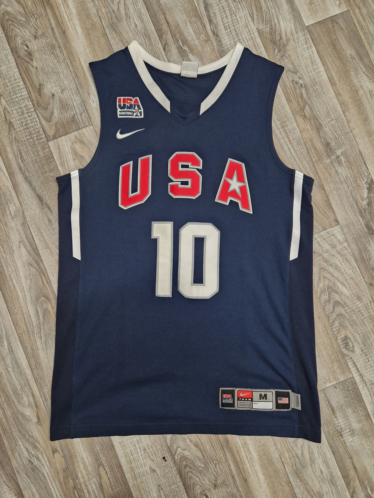 Kobe Bryant Authentic Team USA Jersey Size Medium The Throwback Store