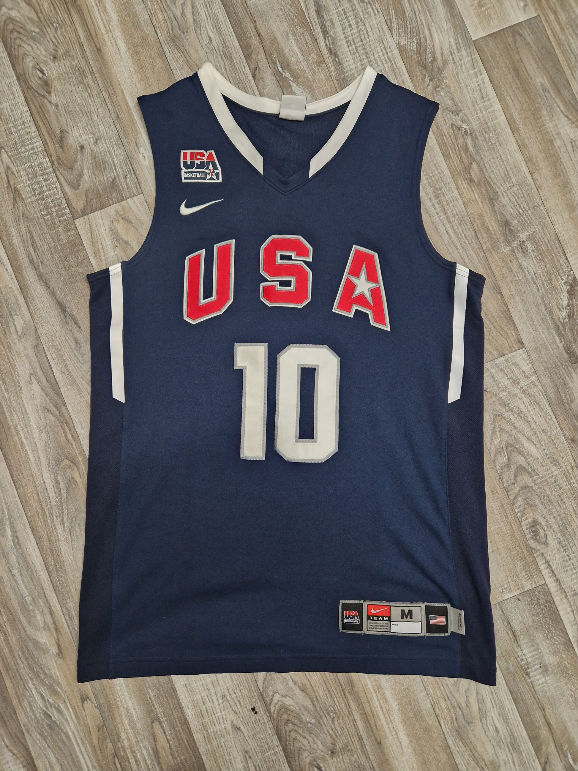 Kobe Bryant Authentic Team USA Jersey Size Medium The Throwback Store
