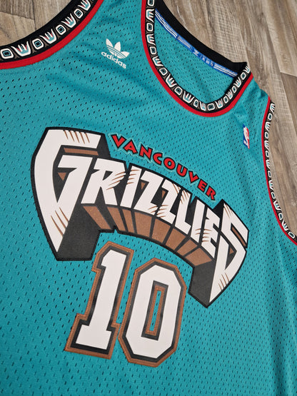 Mike Bibby Vancouver Grizzlies Jersey Size XL