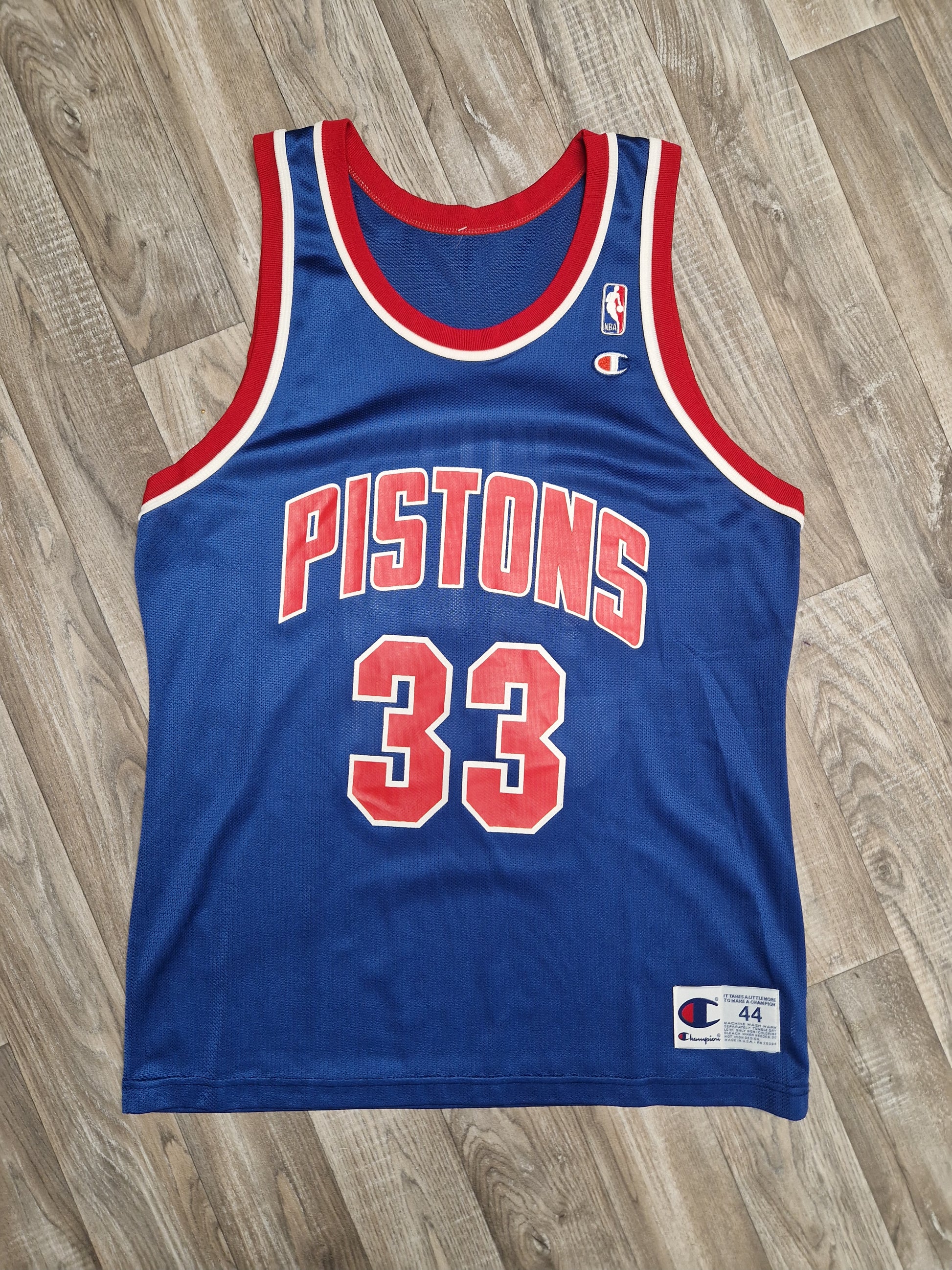 Grant Hill Detroit Pistons Jersey Size Large The Throwback Store