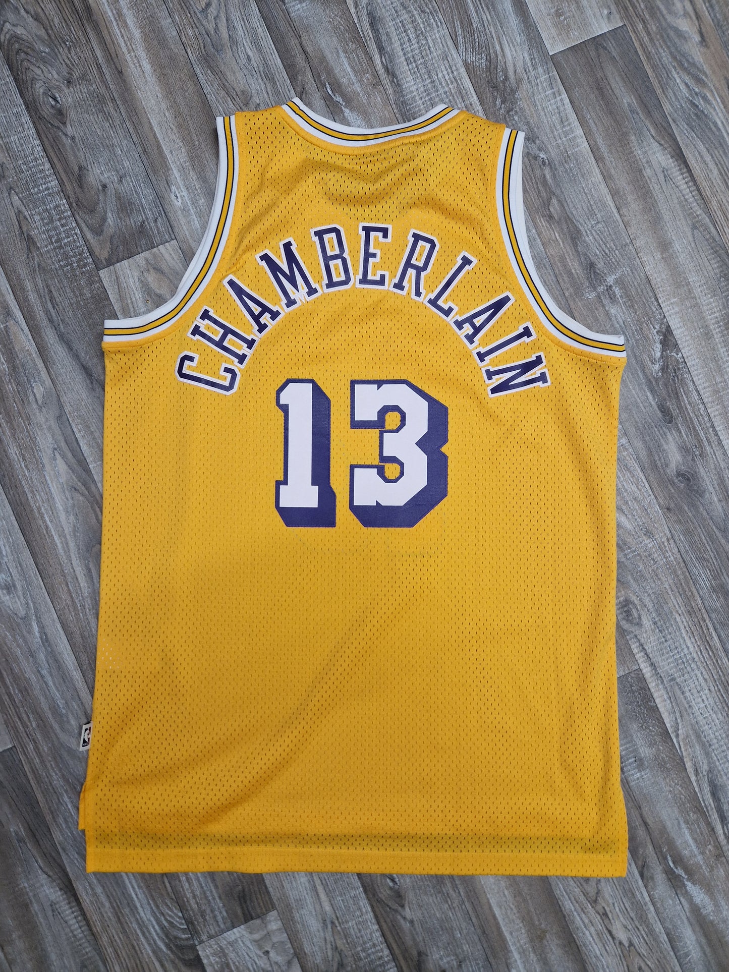 Wilt Chamberlain Los Angeles Lakers Jersey Size Large