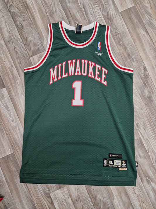Oscar Robertson Milwaukee Bucks Jersey Size XL
