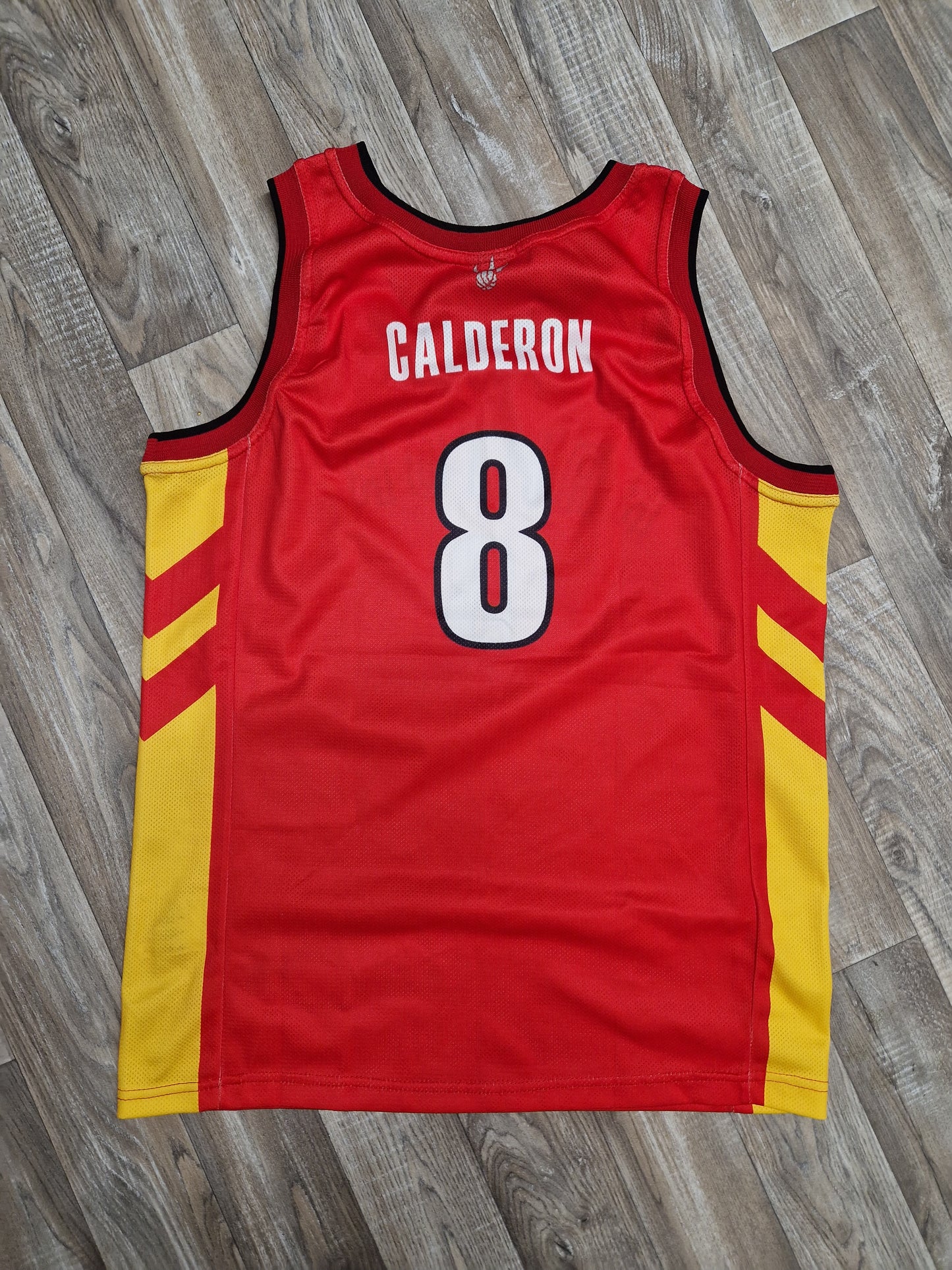 Jose Calderon Toronto Raptors Jersey Size Large The Throwback Store