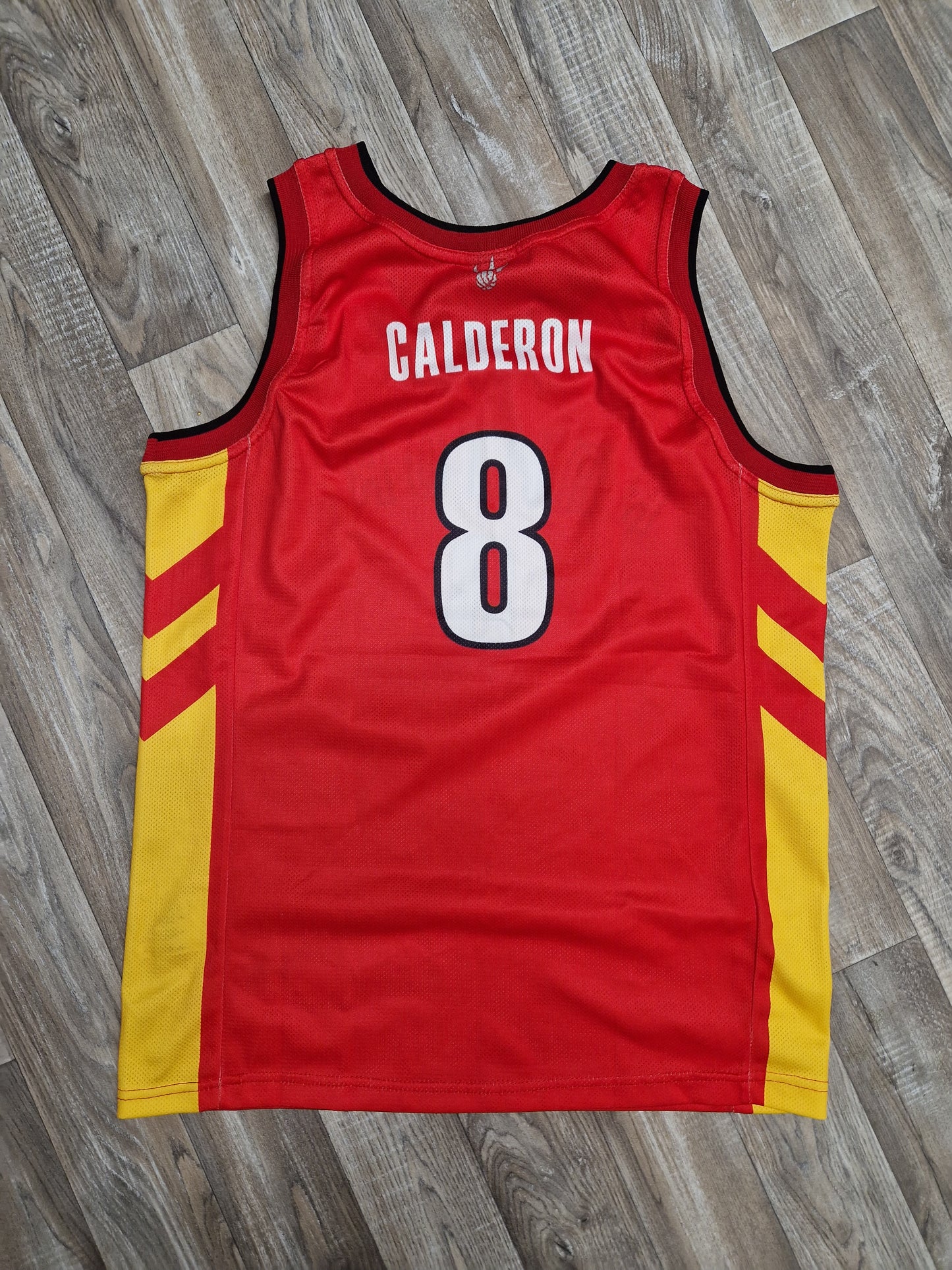Jose Calderón Toronto Raptors Jersey Size Large