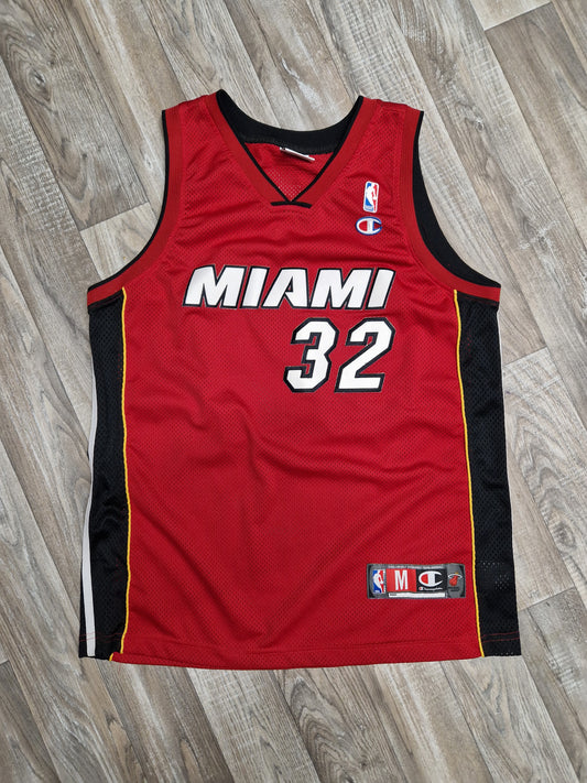 Shaquille O'Neal Miami Heat Jersey Size Medium