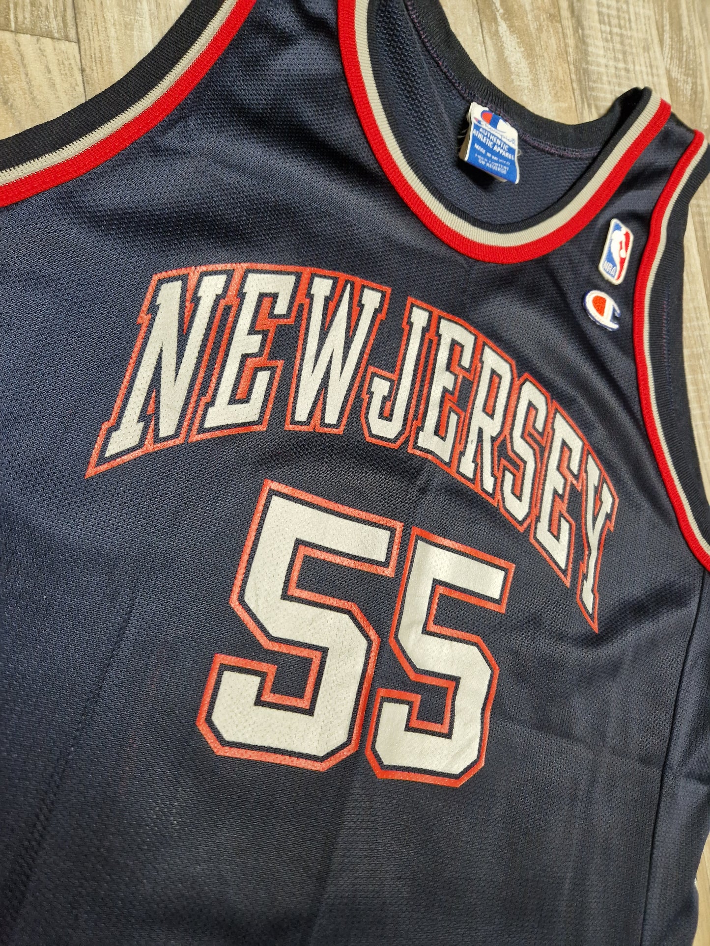 Jayson Williams New Jersey Nets Jersey Size Large