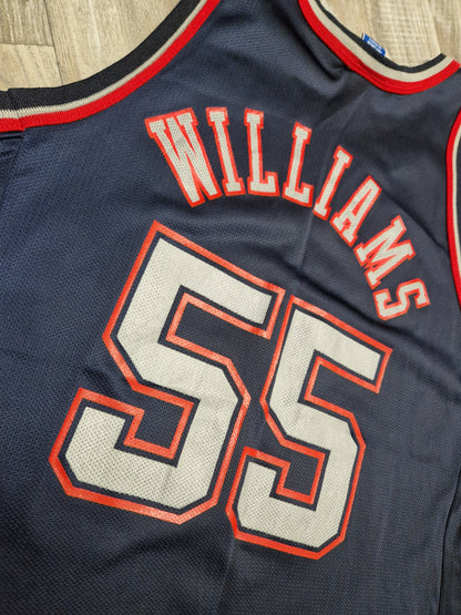 Jayson Williams New Jersey Nets Jersey Size Large