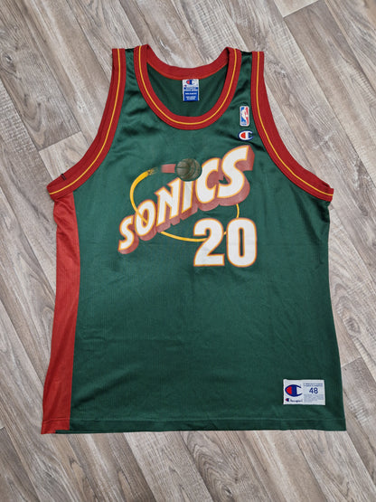 Gary Payton Seattle Supersonics Jersey Size XL