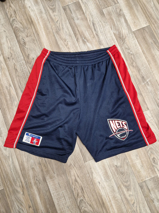 New Jersey Nets Shorts Size Large