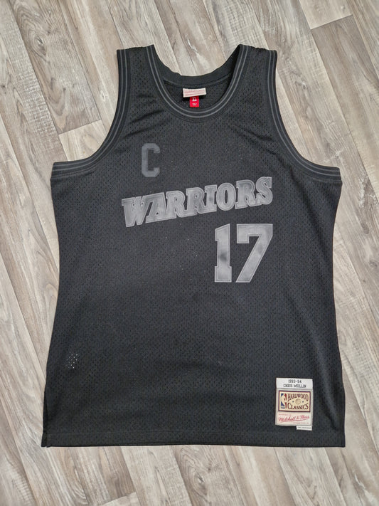 Chris Mullin Golden State Warriors Jersey Size XL