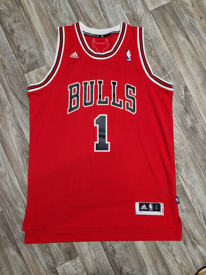 Derrick Rose Chicago Bulls Jersey Size Large