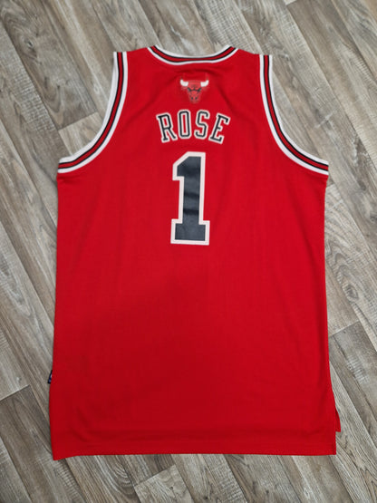 Derrick Rose Chicago Bulls Jersey Size Large